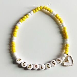 Taylor Swift Eras Tour Friendship Bracelet Fearless